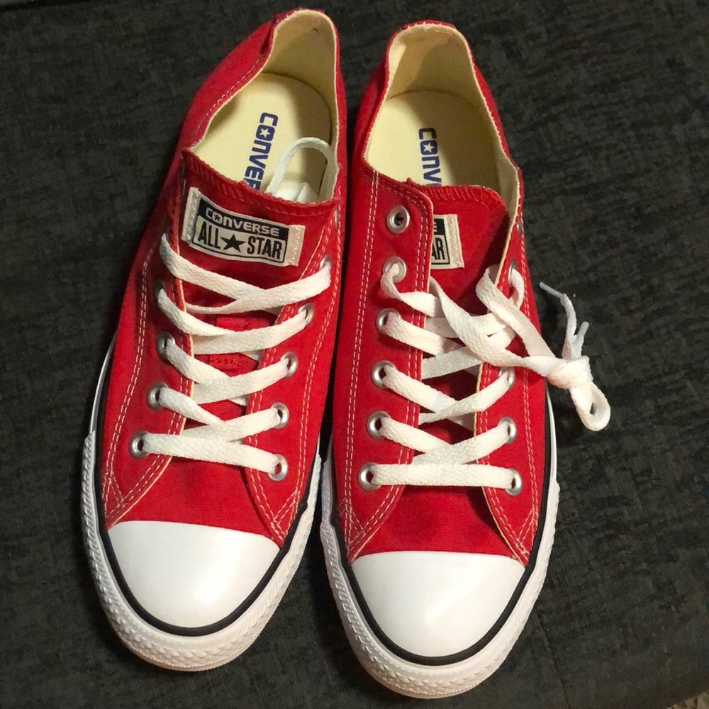 Brand new converse all-star ox red
